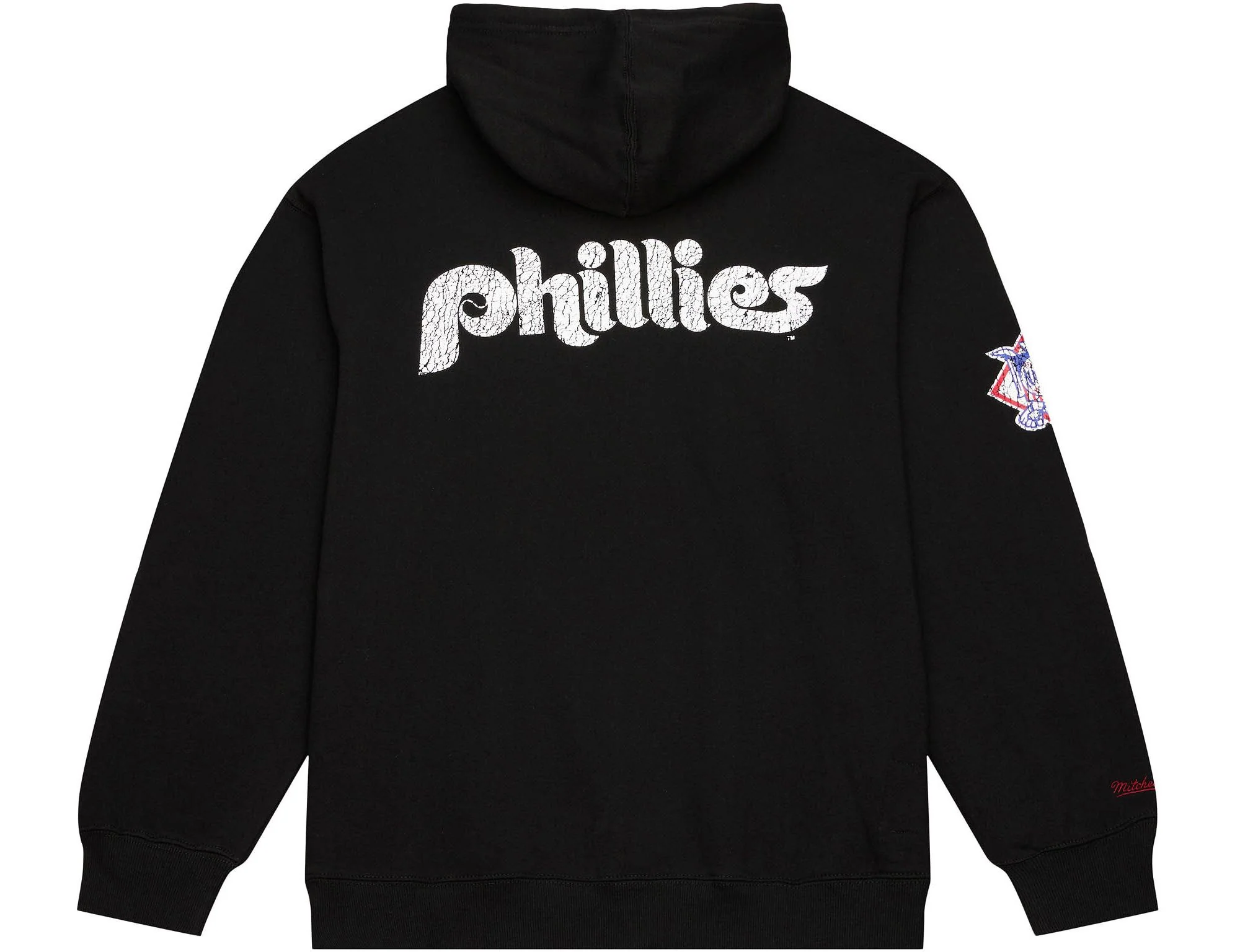 Philadelphia Phillies Mitchell & Ness Throwback OG Fleece 2.0 Hoodie - Image 2