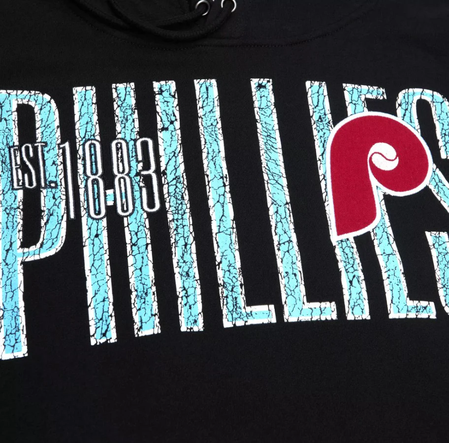 Philadelphia Phillies Mitchell & Ness Throwback OG Fleece 2.0 Hoodie - Image 3