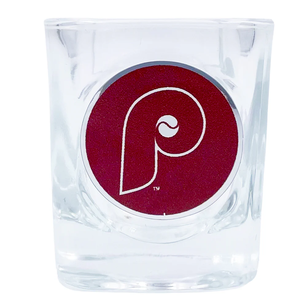 Philadelphia Phillies Throwback Square Shot Glass
