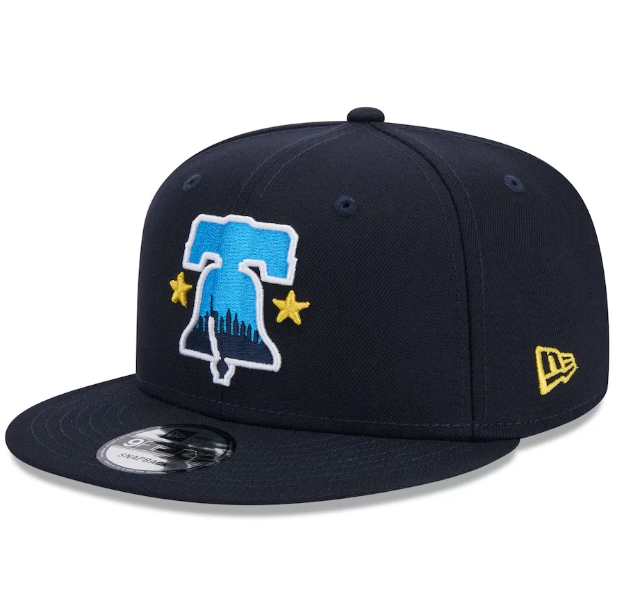 Philadelphia Phillies New Era 2024 City Connect 9FIFTY Snapback Hat - Navy