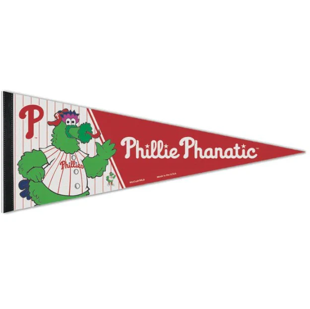 Philadelphia Phillies Phanatic 12" x 30" Premium Pennant