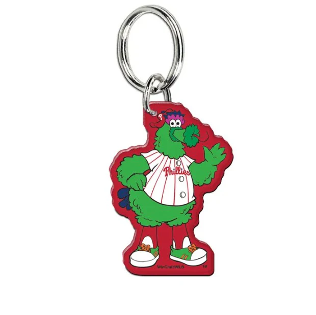 Philadelphia Phillies Phanatic Premium Acrylic Keychain