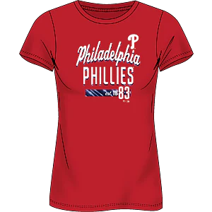 Philadelphia Phillies Women's Cotton Wordmark T-Shirt