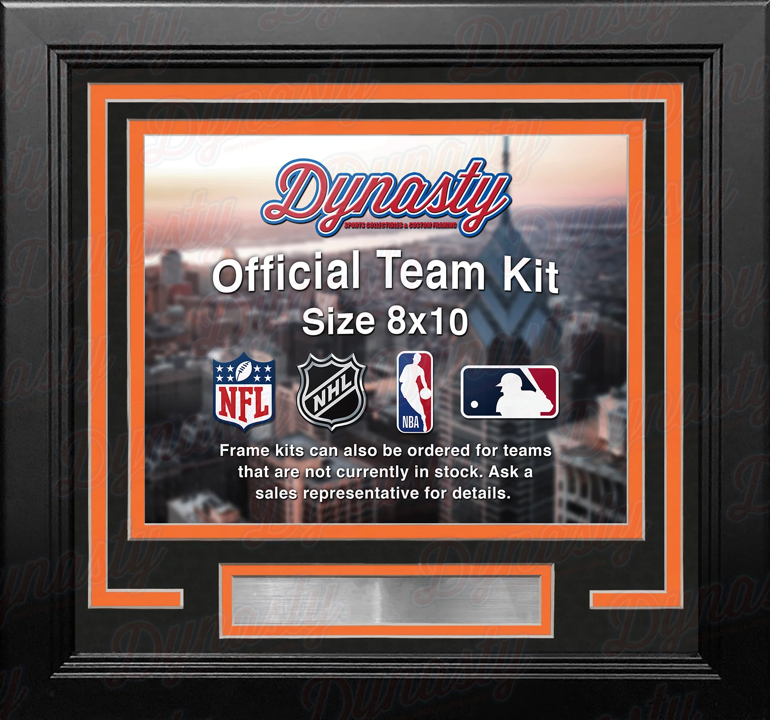 Phoenix Suns Custom NBA Basketball 8x10 Picture Frame Kit (Multiple Colors) - Image 3