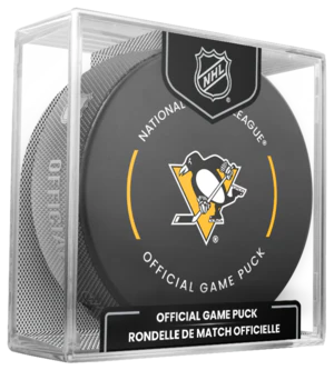 Pittsburgh Penguins Official Game Model Hockey Puck