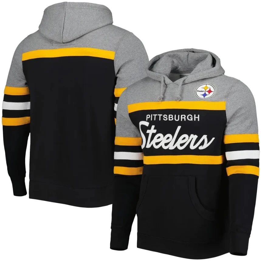 Pittsburgh Steelers Mitchell & Ness Head Coach Hoodie