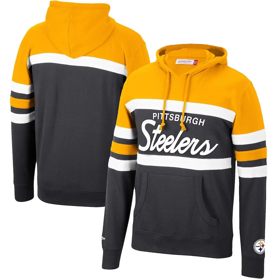 Pittsburgh Steelers Mitchell & Ness Head Coach Hoodie - Image 2
