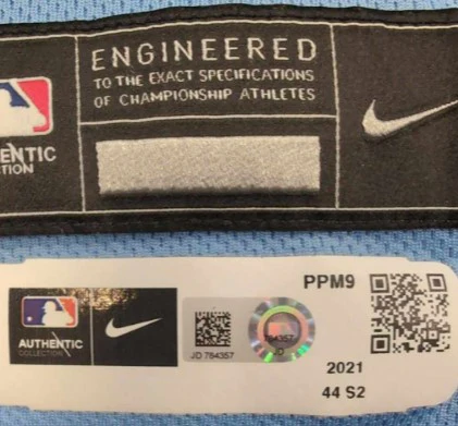 Ranger Suárez Philadelphia Phillies Game-Used Baseball Jersey - Image 2