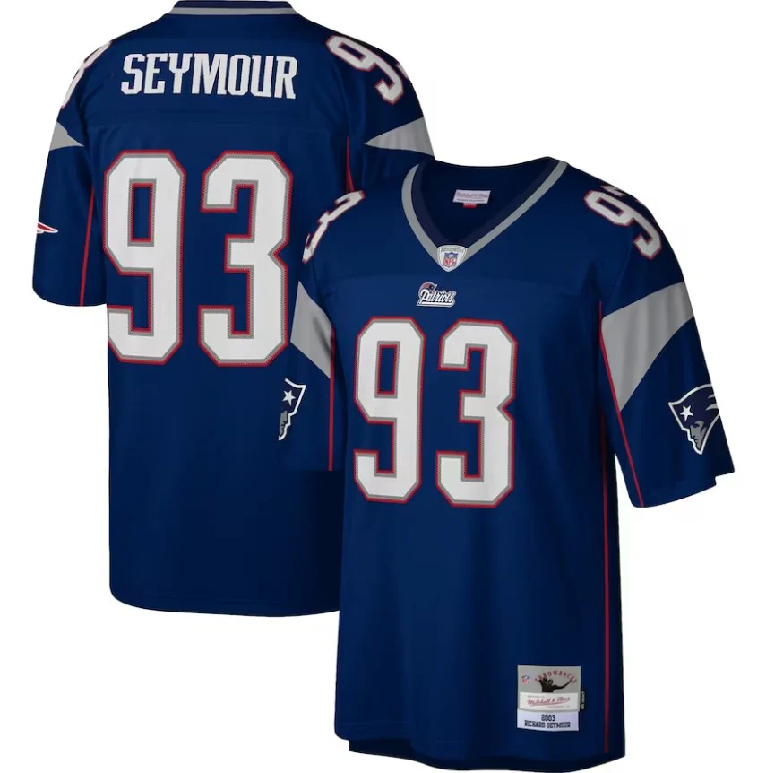 Richard Seymour New England Patriots Mitchell & Ness 2003 Legacy Jersey