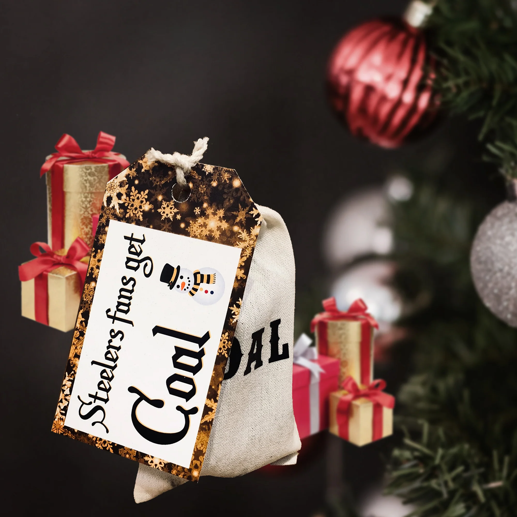 Christmas Naughty Fan Rivalry Bag of Coal - Image 14