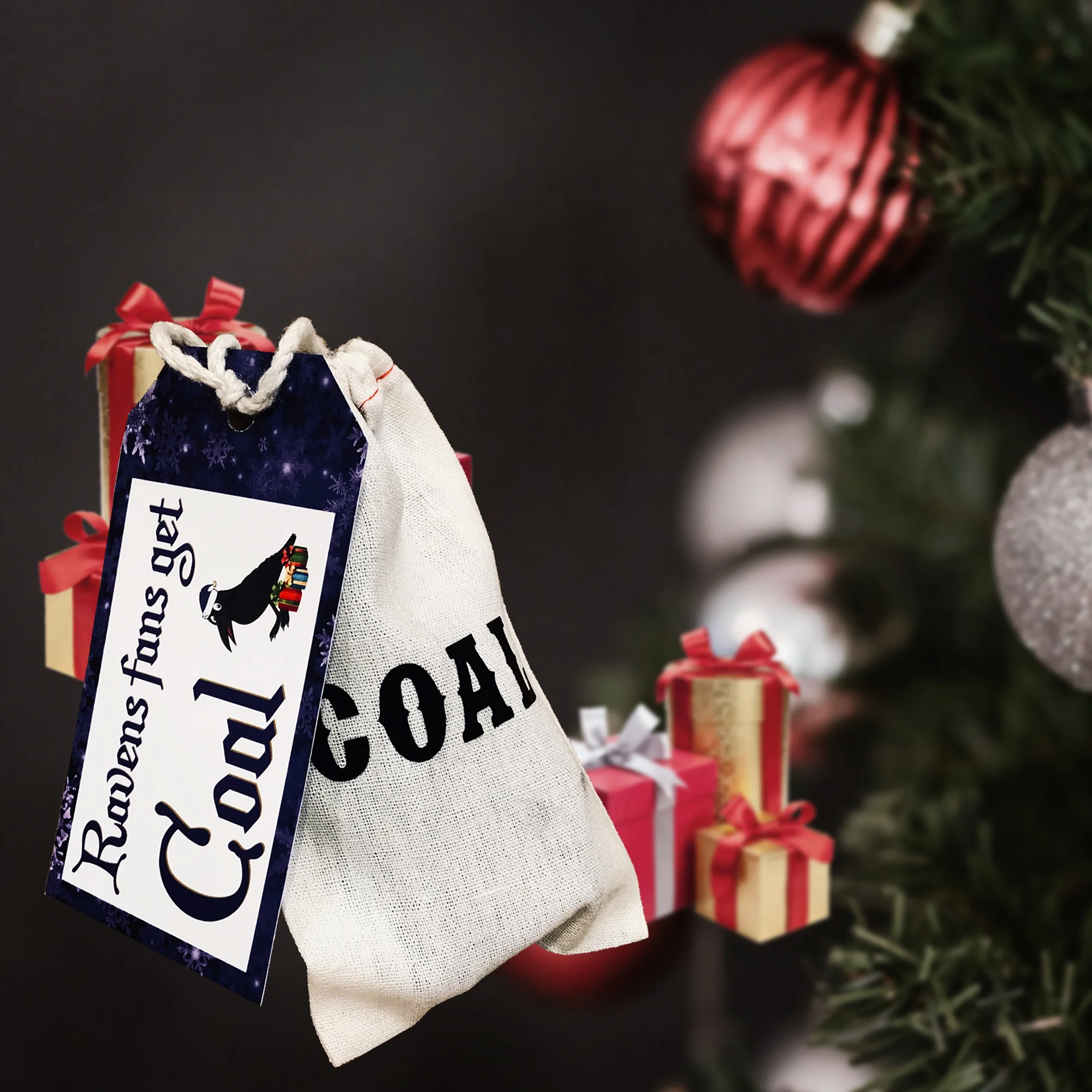Christmas Naughty Fan Rivalry Bag of Coal - Image 16