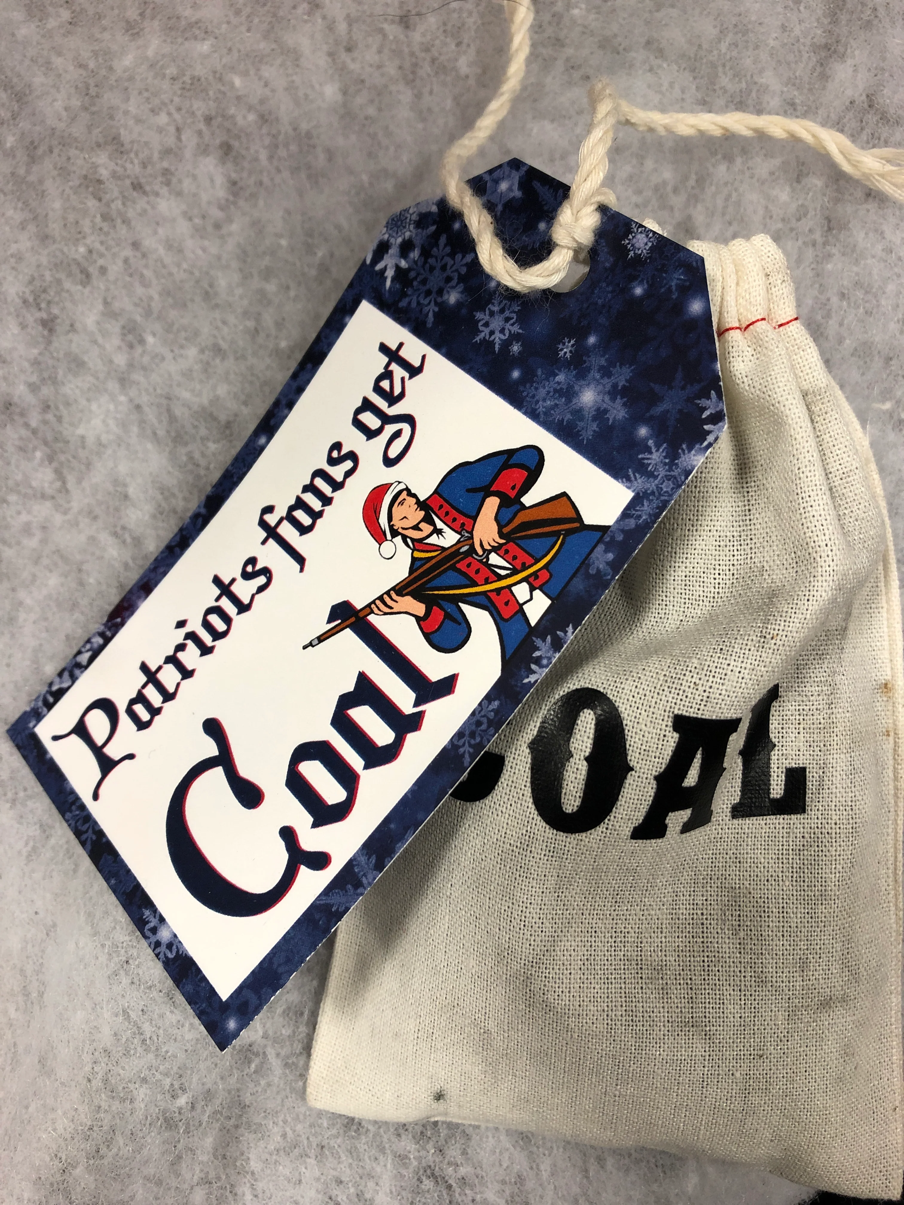 Christmas Naughty Fan Rivalry Bag of Coal - Image 17