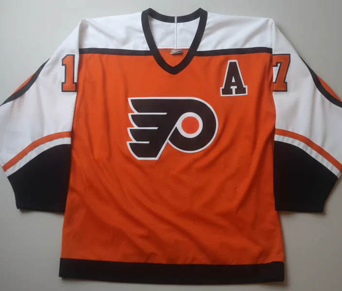 Rod Brind'Amour Philadelphia Flyers Autographed Throwback CCM Jersey - Image 2