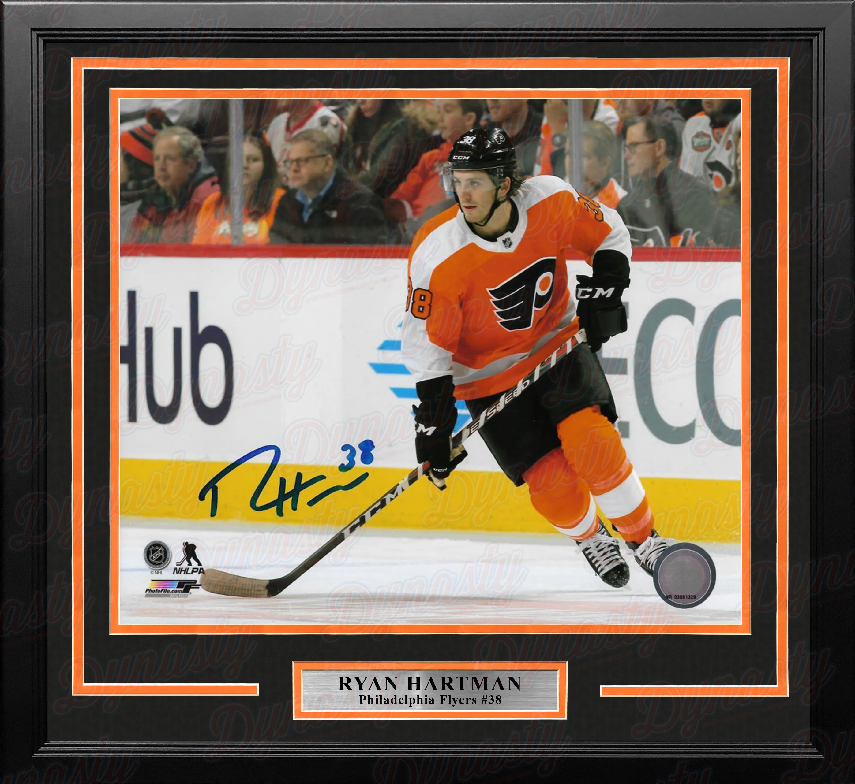 Ryan Hartman Philadelphia Flyers Autographed 11" x 14" Framed Hockey Photo
