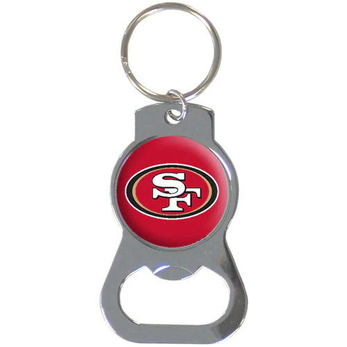 San Francisco 49ers Logo Bottle Opener Keychain