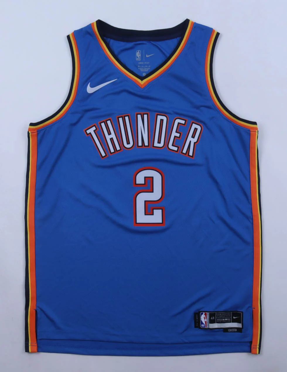 Shai Gilgeous-Alexander Oklahoma City Thunder Autographed Nike Authentic Basketball Jersey - Image 3