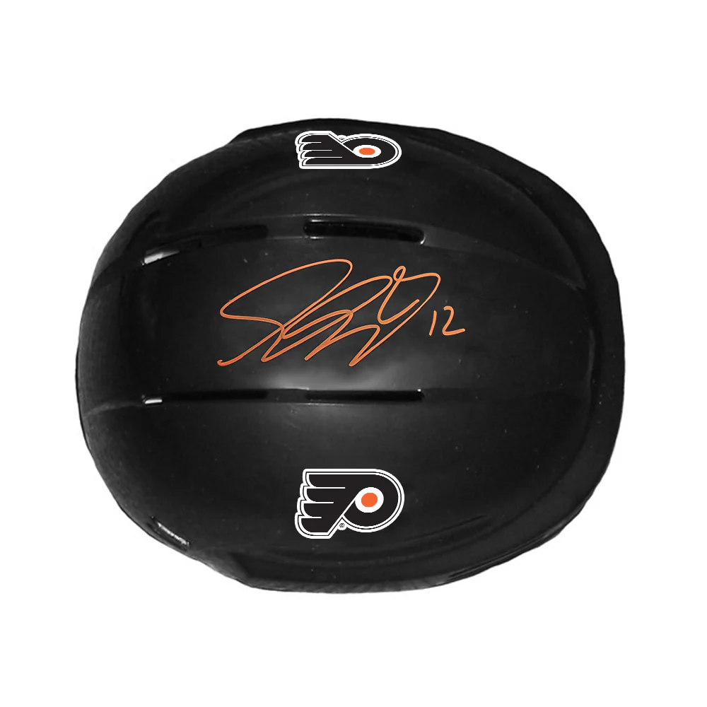 Simon Gagne Autographed Philadelphia Flyers Mini-Helmet - Image 2