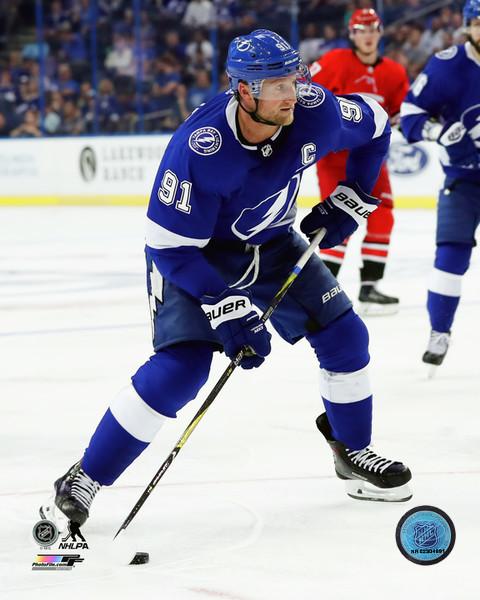 Steven Stamkos in Action Tampa Bay Lightning 8" x 10" Hockey Photo