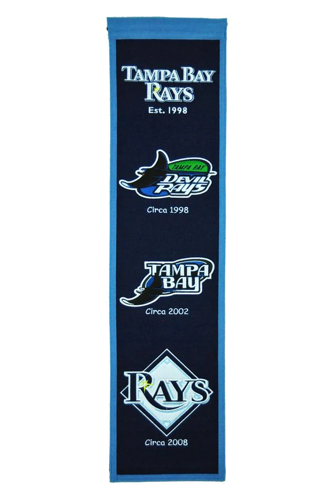 Tampa Bay Rays MLB Baseball Heritage Banner