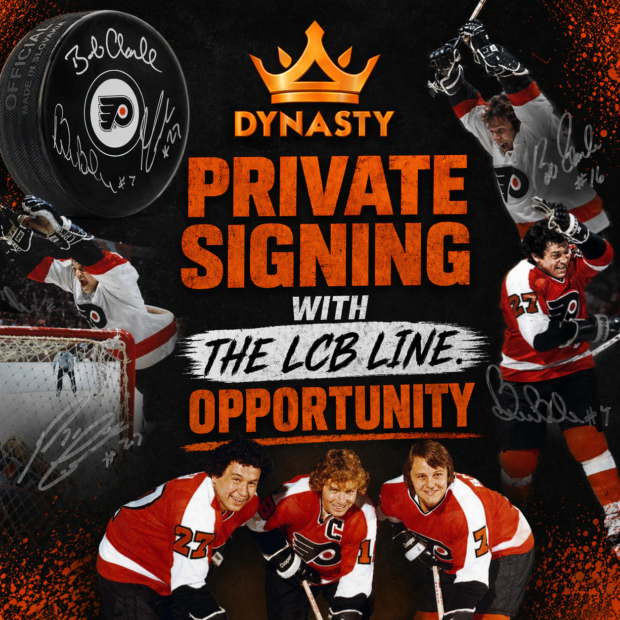 The Flyers LCB Line Private Signing Opportunity | Your Item