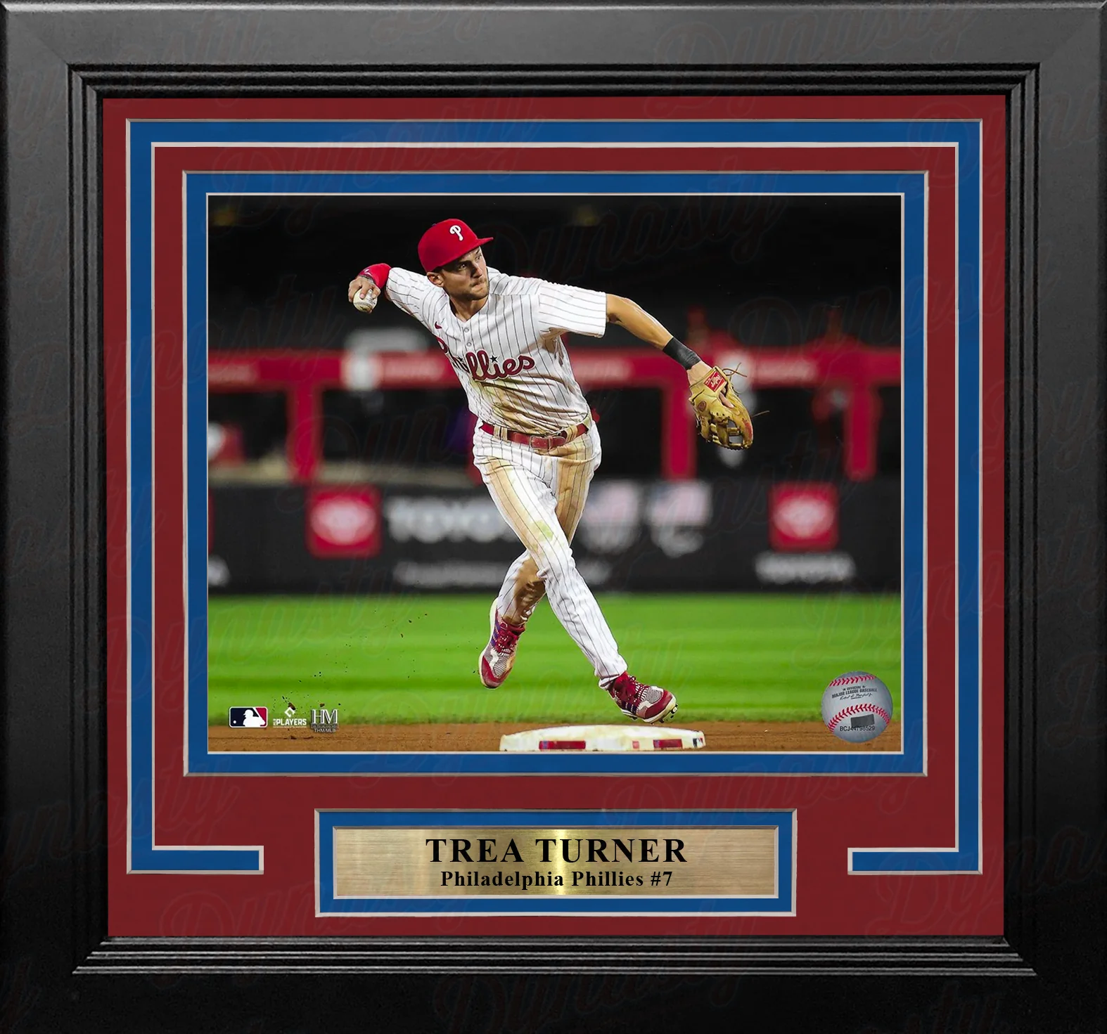 Trea Turner in Action Philadelphia Phillies 11" x 14" Framed Baseball Photo