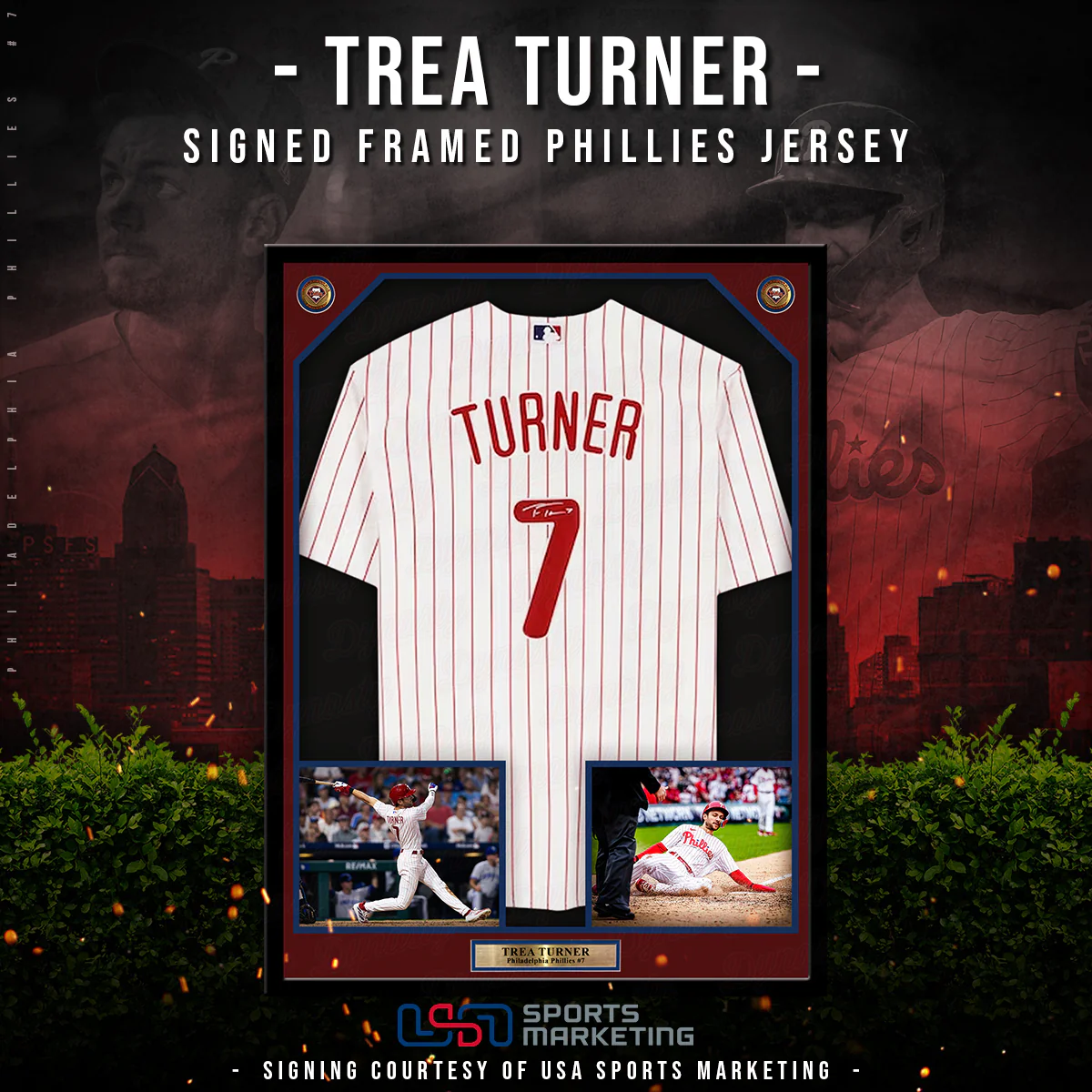 Trea Turner Philadelphia Phillies Autographed Jersey | Pre-Sale Opportunity - Image 2