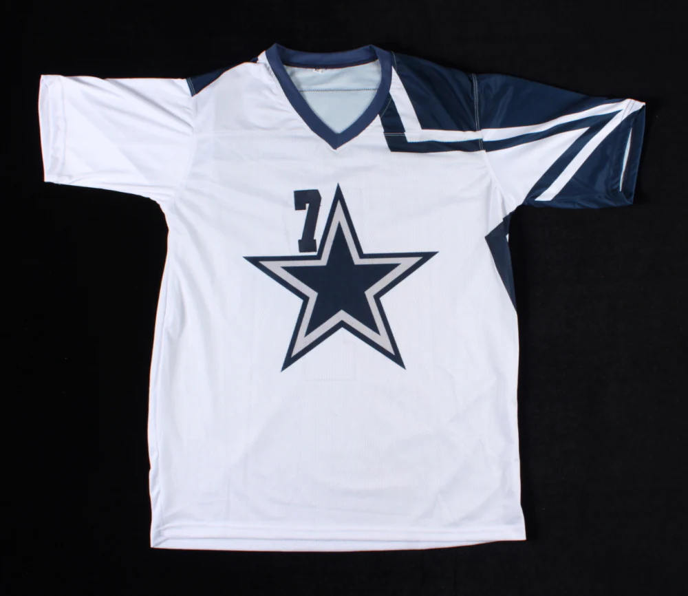 Trevon Diggs Dallas Cowboys Autographed Star-Sleeve Football Jersey - Image 3