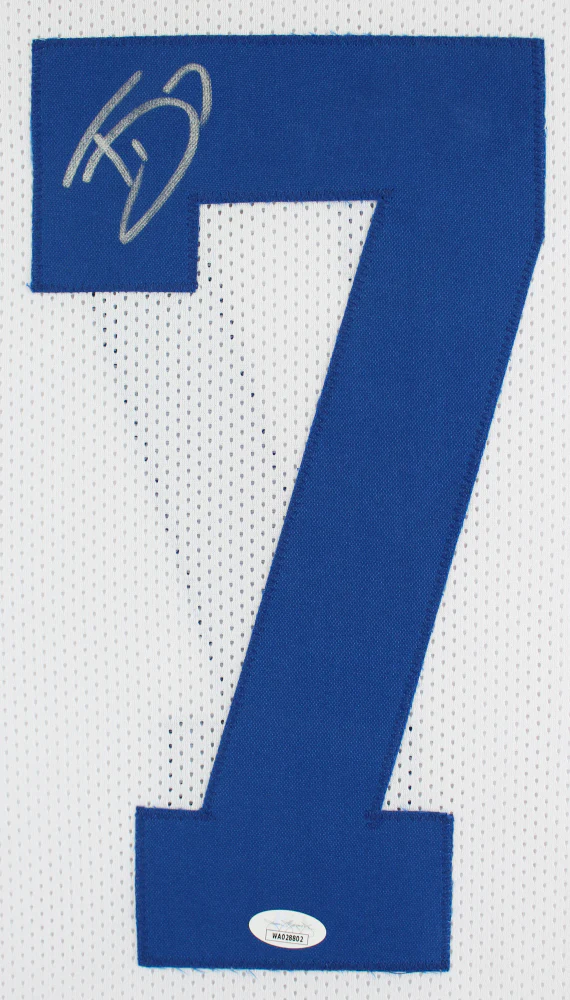 Trevon Diggs Dallas Cowboys Autographed White Football Jersey - Image 2