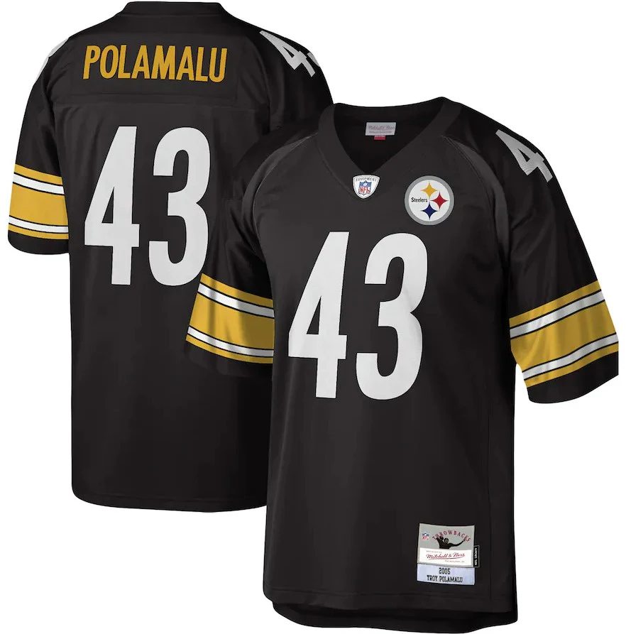 Troy Polamalu Pittsburgh Steelers Mitchell & Ness 2005 Legacy Jersey