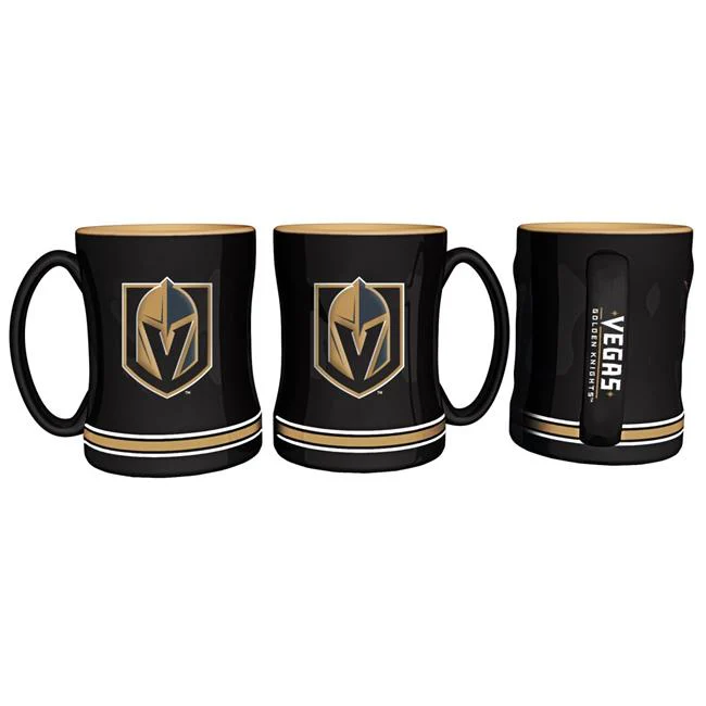 Vegas Golden Knights Logo Relief Coffee Mug