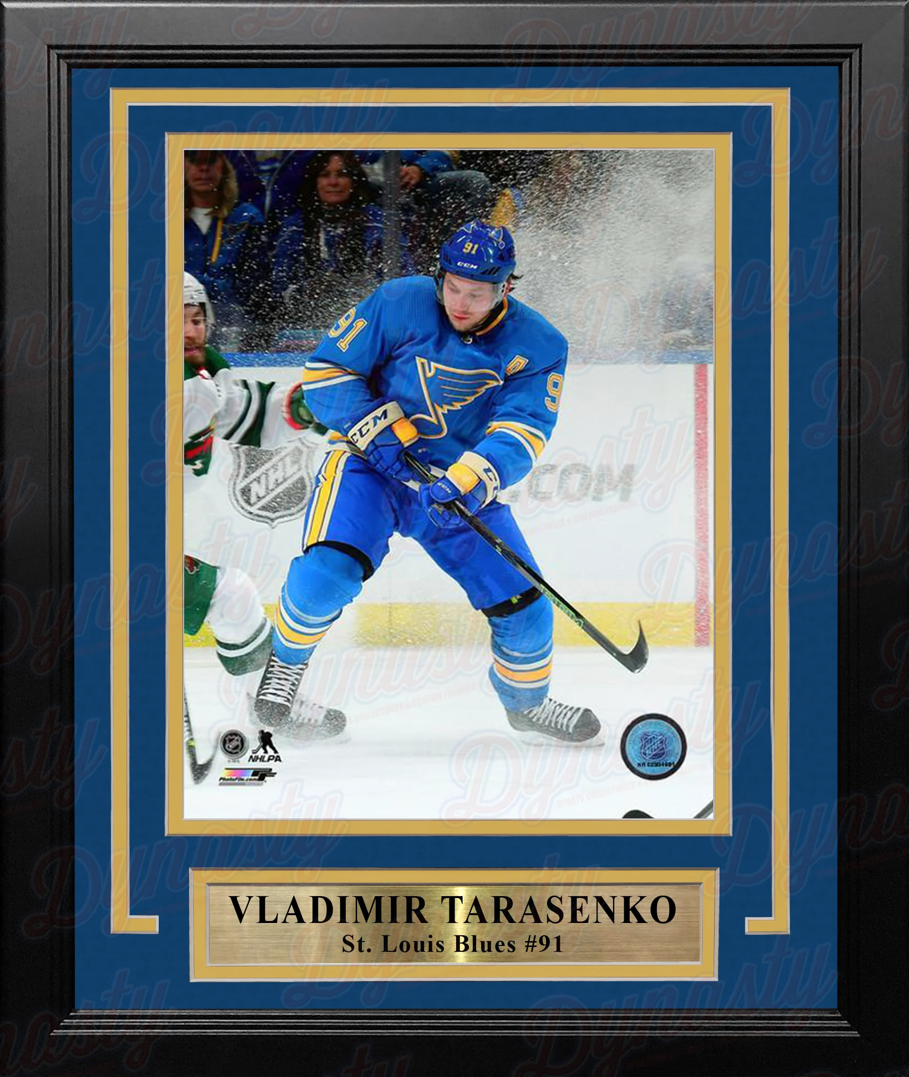 Vladimir Tarasenko St. Louis Blues in Action NHL Hockey 8" x 10" Framed and Matted Photo