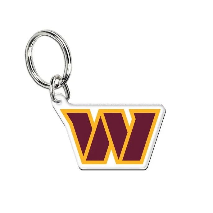 Washington Commanders Acrylic Logo Keychain