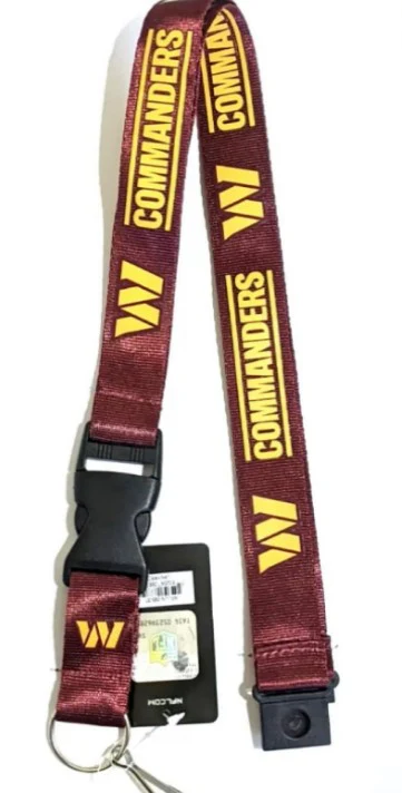 Washington Commanders Breakaway Lanyard